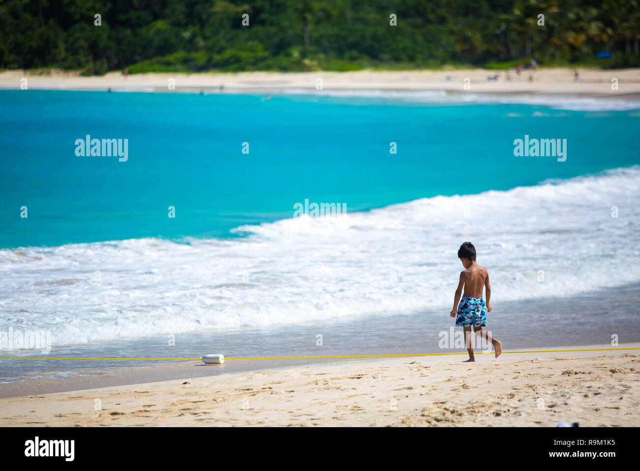 Flamenco Beach seaside Ufer Culebra Puerto Rico Reise Stockfoto