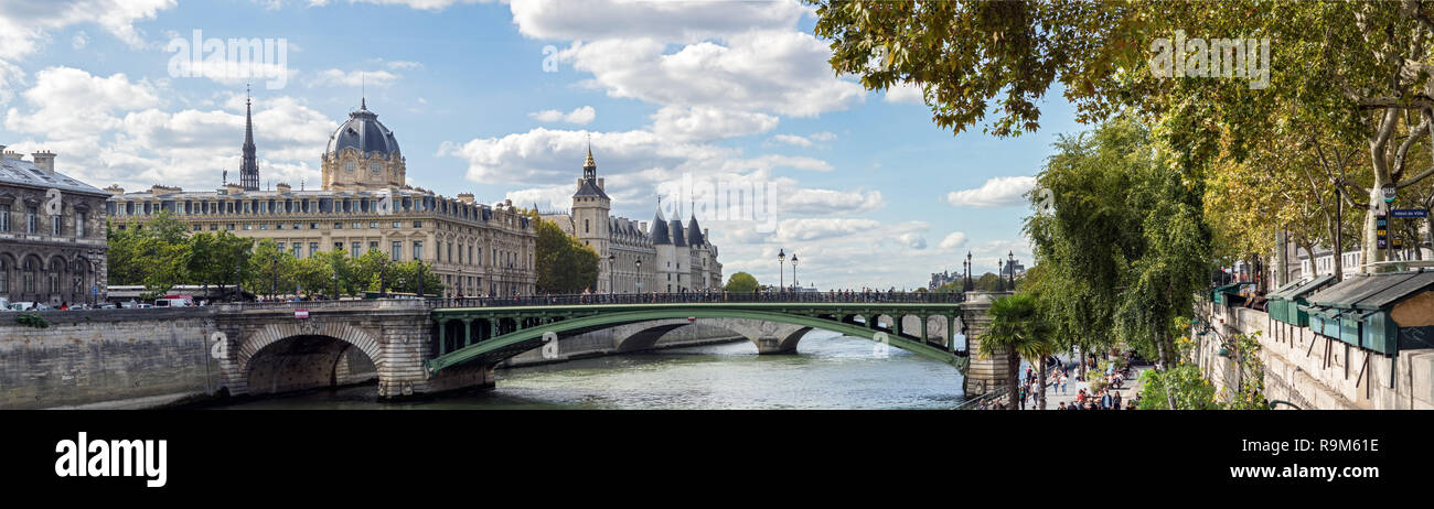 Tribunal de Commerce auf der Ile de la Cite - Paris, Frankreich Stockfoto