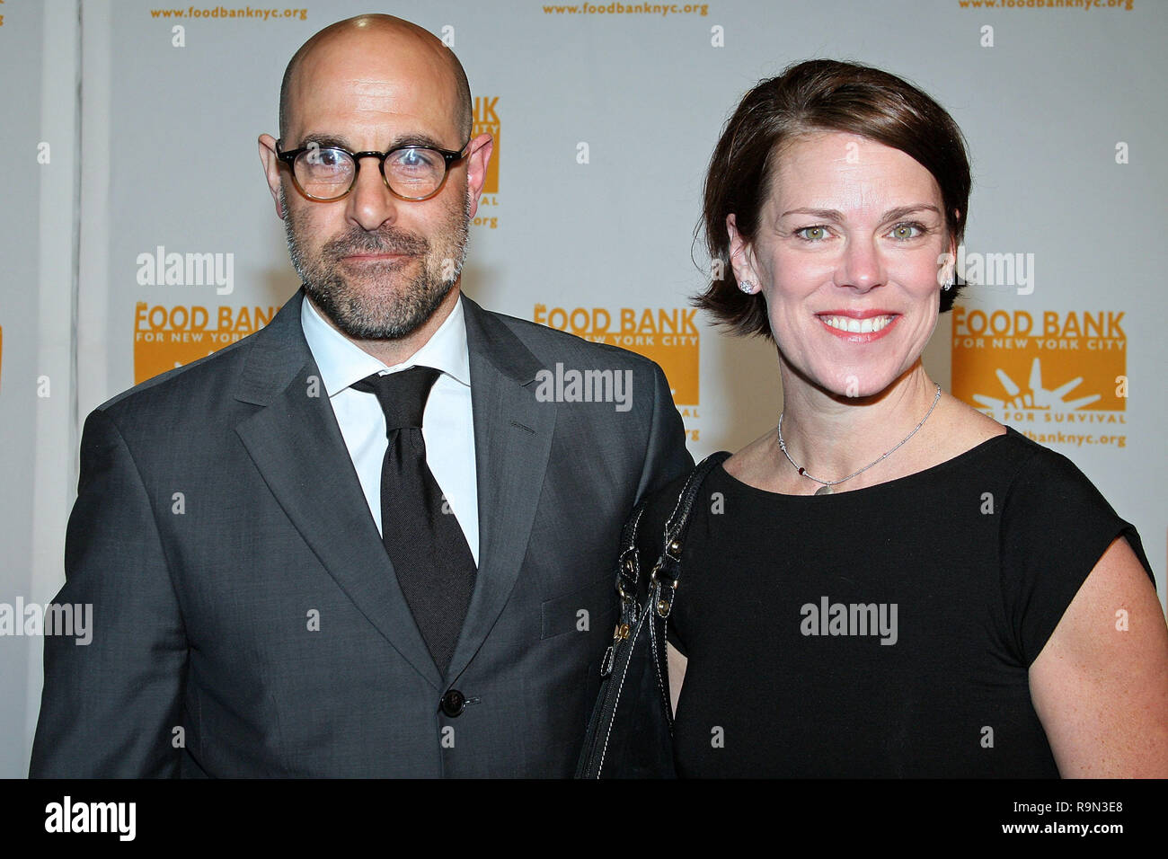 New York, New York/USA, 21. April 2009: Stanley Tucci, Kate Tucci an der 6. jährlichen Can-Do Auszeichnungen im Abigail Kirsch's Pier 60 An den Chelsea Piers. Stockfoto