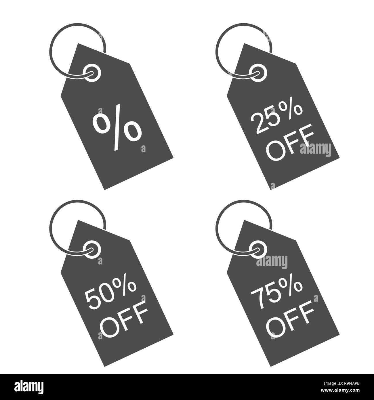 Preis Symbol. Vector Illustration, flache Bauweise Stock Vektor