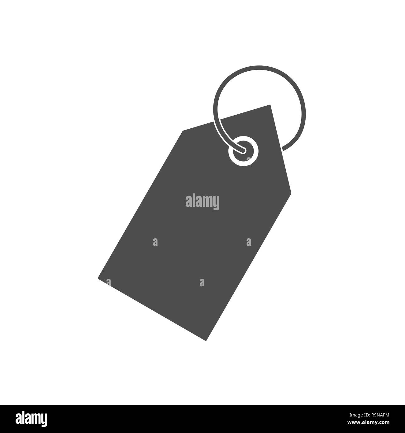 Vector Illustration, flache Bauform. Preis Symbol Stock Vektor