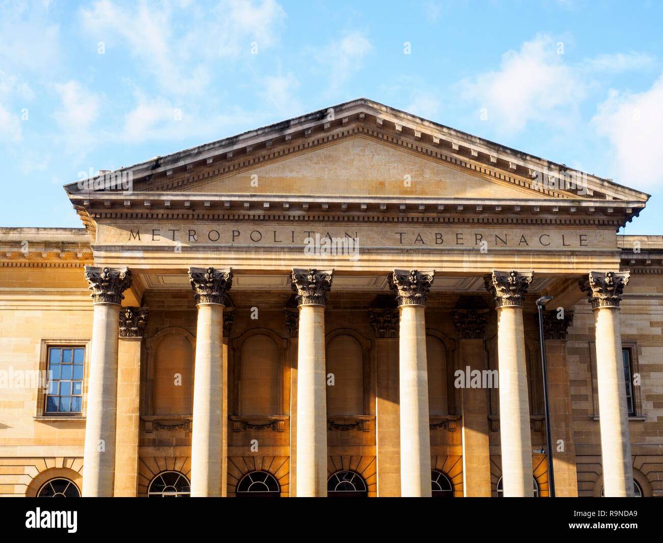 Die Metropolitan Tabernacle Unabhängige reformierten Baptisten Kirche - London, England Stockfoto