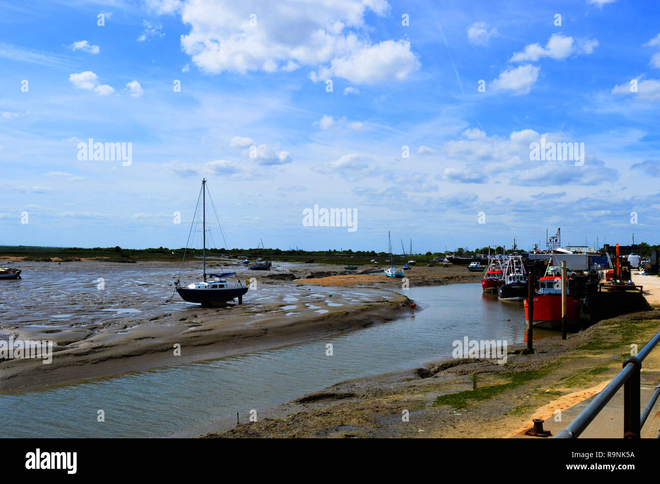 Leigh-on-Sea, Thames Estuary Stockfoto