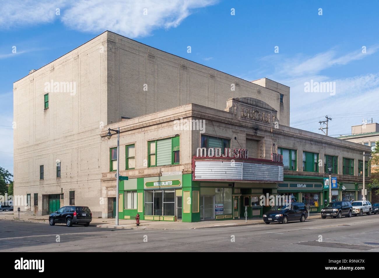 Modjeska Theater auf der Mitchell Street Stockfoto