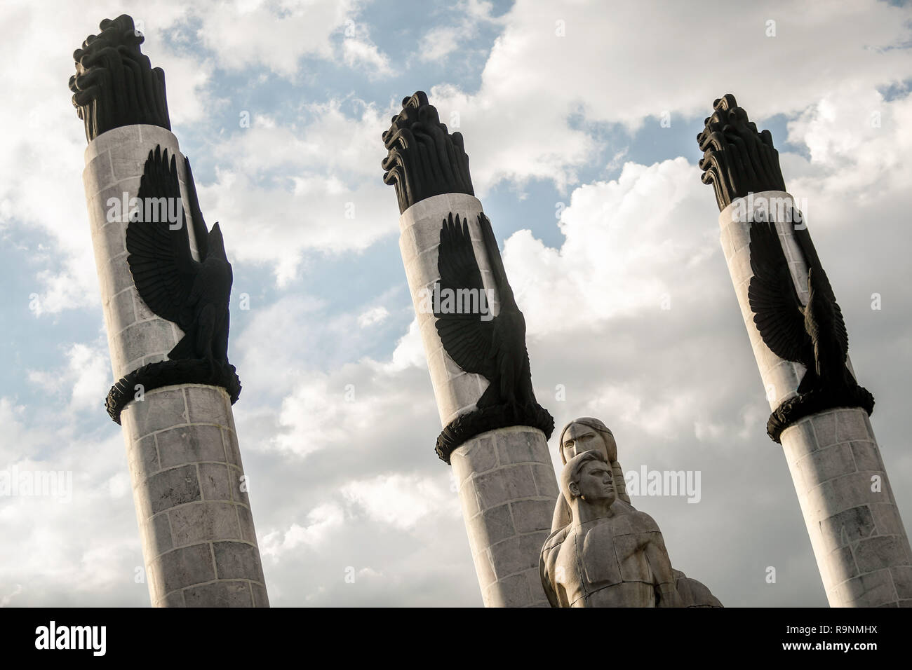 Denkmal für die Helden Kinder. Der Wald von Chapultepec. städtischen Park in Mexiko Stadt. (Foto: Luis Gutierrez/NortePhoto.com). Monumento a los N Stockfoto