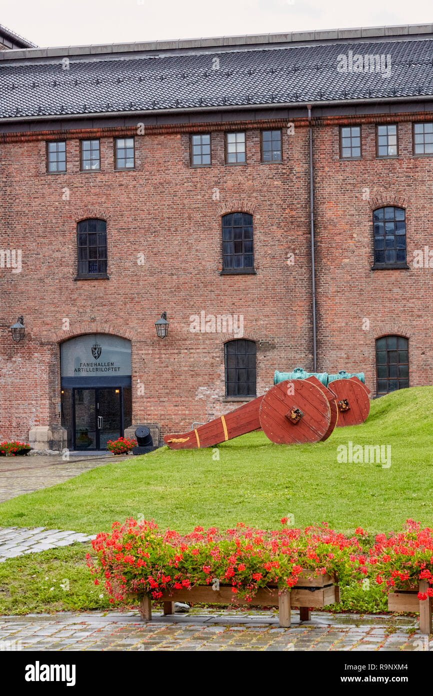 Forsvars Museet, Forsvarsmuseet, Norwegische Streitkräfte, Museum, DFDS Seaways, Oslo, Norwegen Stockfoto