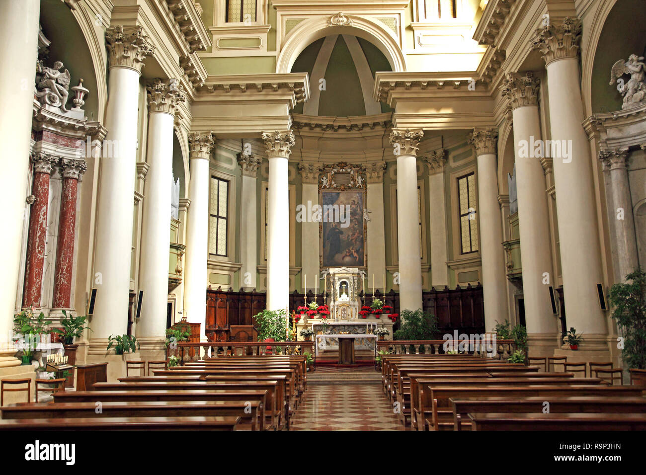 Chiesa di Santa Gaetano in Vicenza. Stockfoto