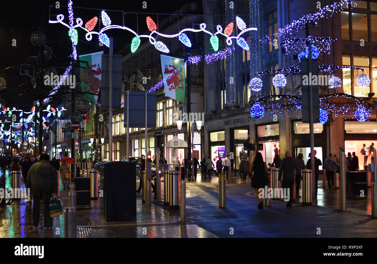 James Howells vor der Schließung Weihnachten 2018 Anzahl 3755 Stockfoto