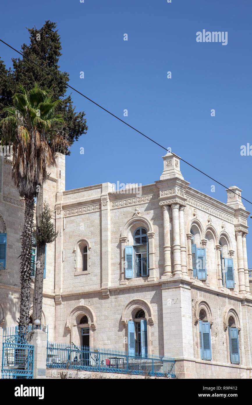 St. Louis in französischen Krankenhäusern nach Jerusalem Altstadt in Isarel Stockfoto