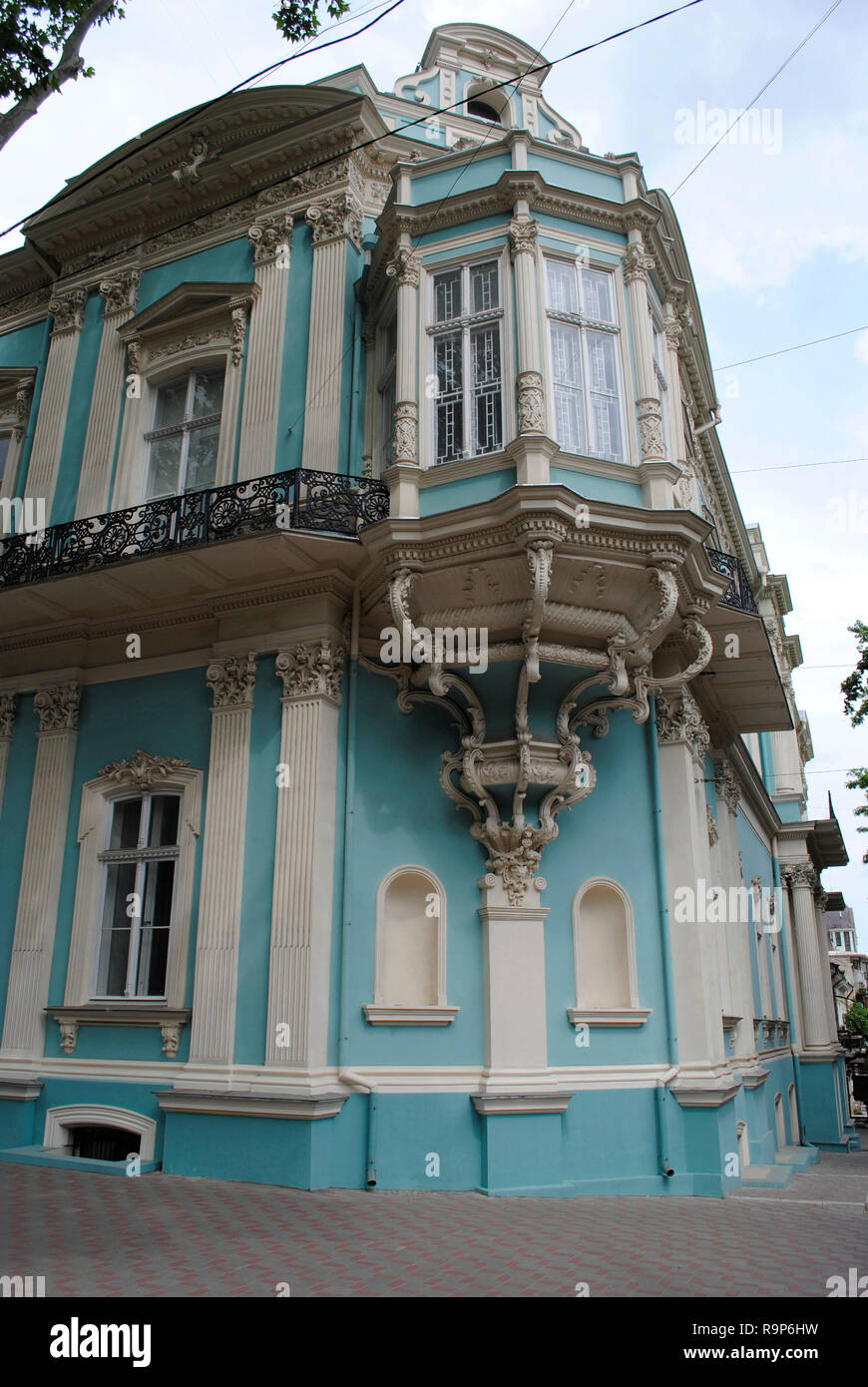 Odessa Museum der Westlichen und Östlichen Kunst. Odessa. Palast gebaut in 1856-1858, von dem Architekten L. Baumwolle entwickelt. Blick auf die Fassade. In der Ukraine. Osteuropa. Stockfoto