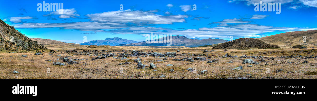 Cotopaxi Nationalpark in Ecuador Stockfoto