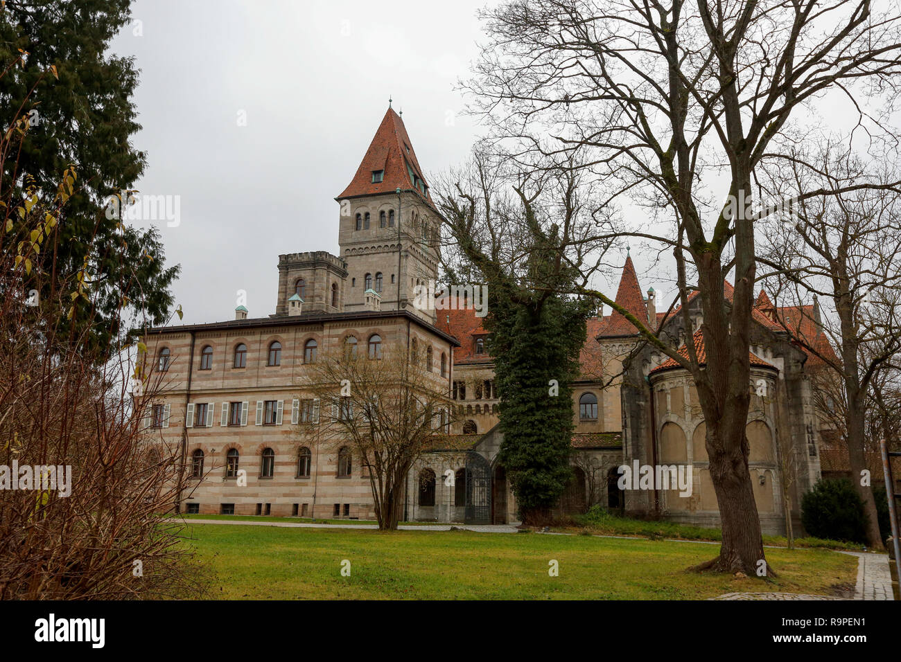 Das Schloss Stein von Faber-Castell Schreibwaren Unternehmen in Nürnberg.  Bayern, Deutschland Stockfotografie - Alamy