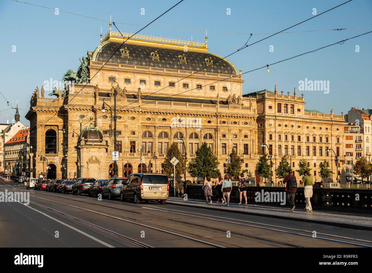 National Theater, Prag, Tschechische Republik Stockfoto