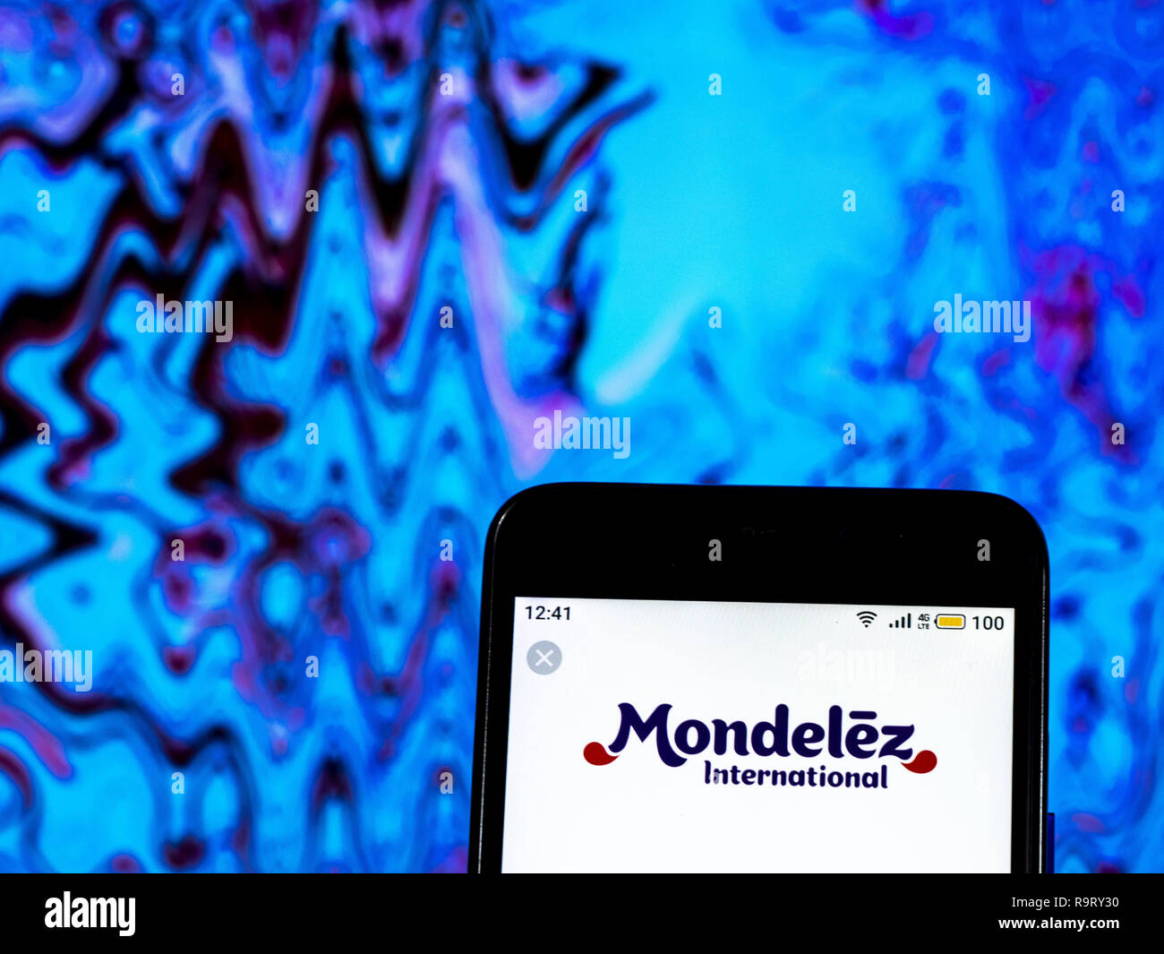 Dezember 15, 2018 - Kiew, Ukraine - Itera Firmenlogo gesehen auf einem Smartphone angezeigt. (Bild: © Igor Golovniov/SOPA Bilder über ZUMA Draht) Stockfoto