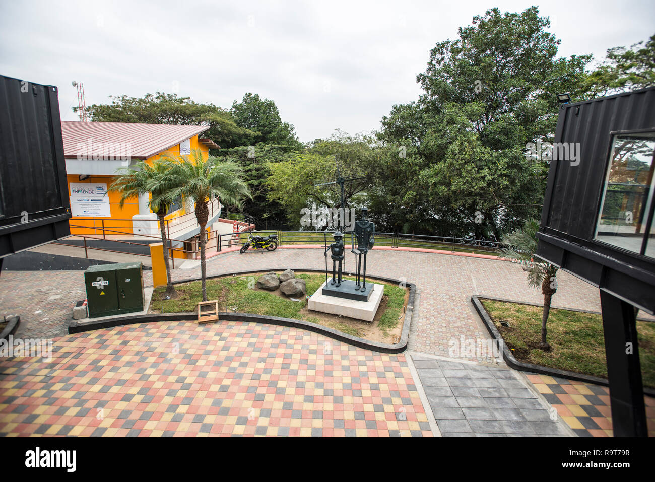 Guayarte Square in Guayaquil Stockfoto