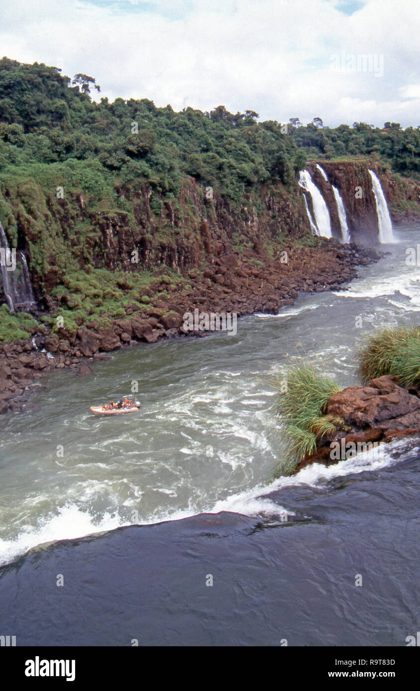 Iguazù fällt, Argentinien/Brasilien Stockfoto