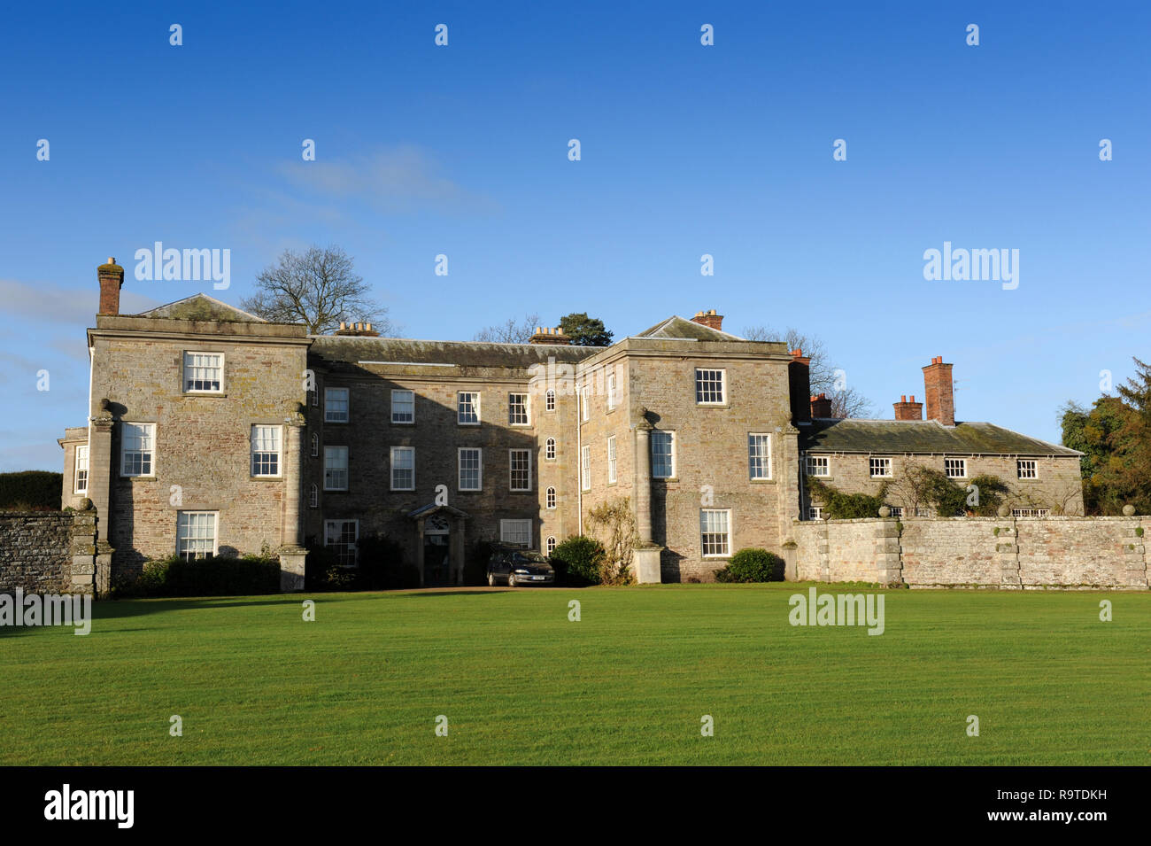 Morville Halle in Shropshire England Großbritannien Stockfoto