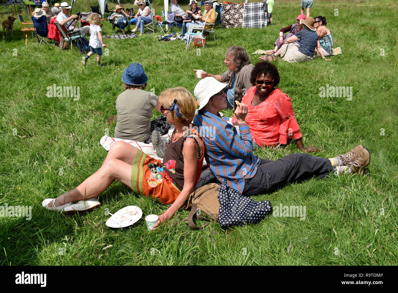 Die Lodge Feld Picknick 2018 Stockfoto