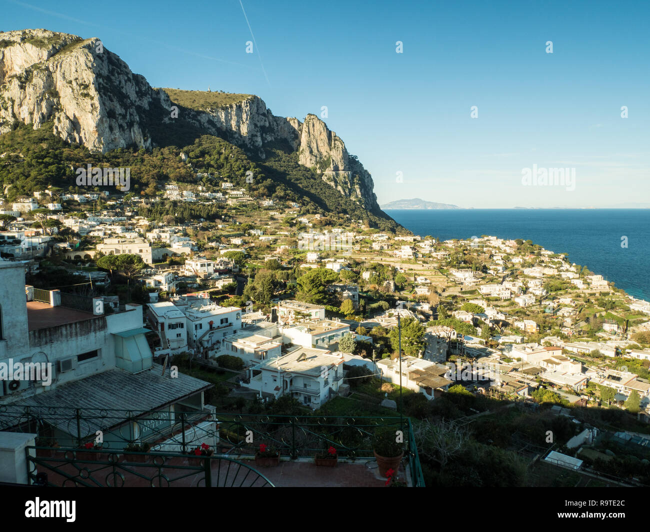 Insel Capri in der Region Kampanien, Italien Stockfoto