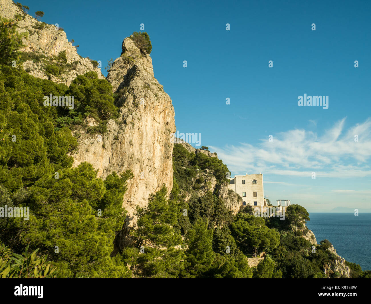 Insel Capri in der Region Kampanien, Italien Stockfoto