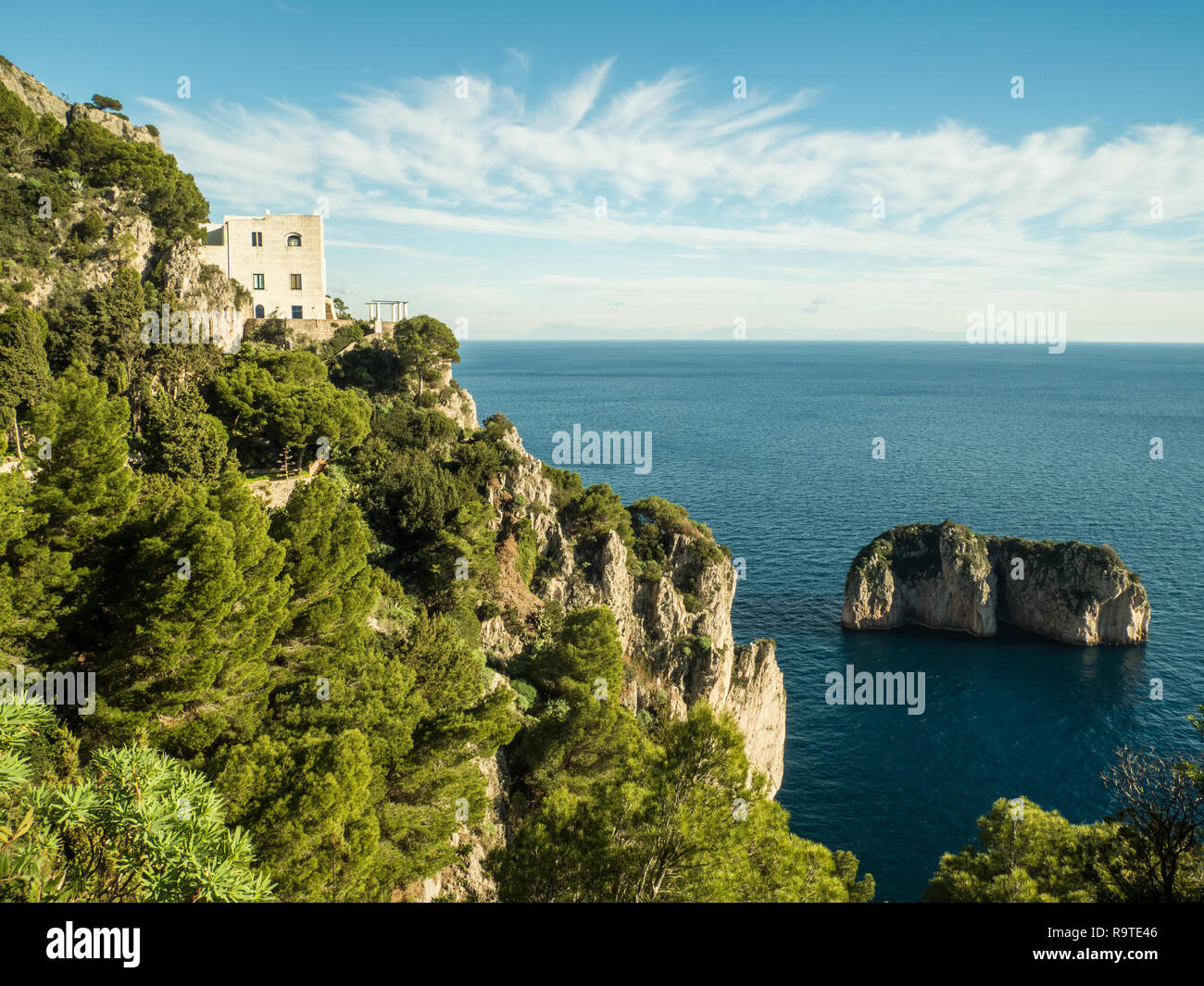 Insel Capri in der Region Kampanien, Italien Stockfoto