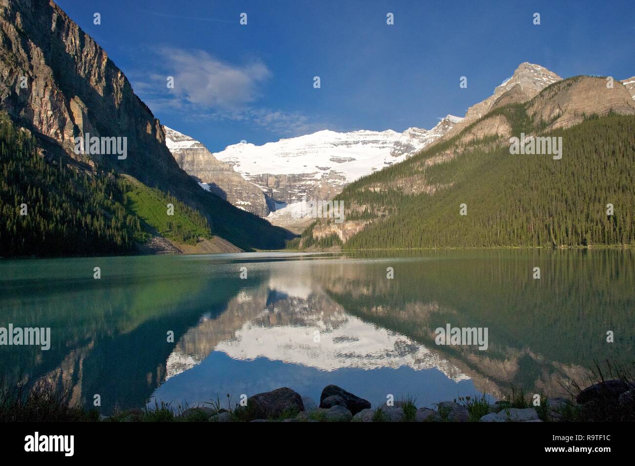 Lake Louise, Alberta, Kanada Stockfoto