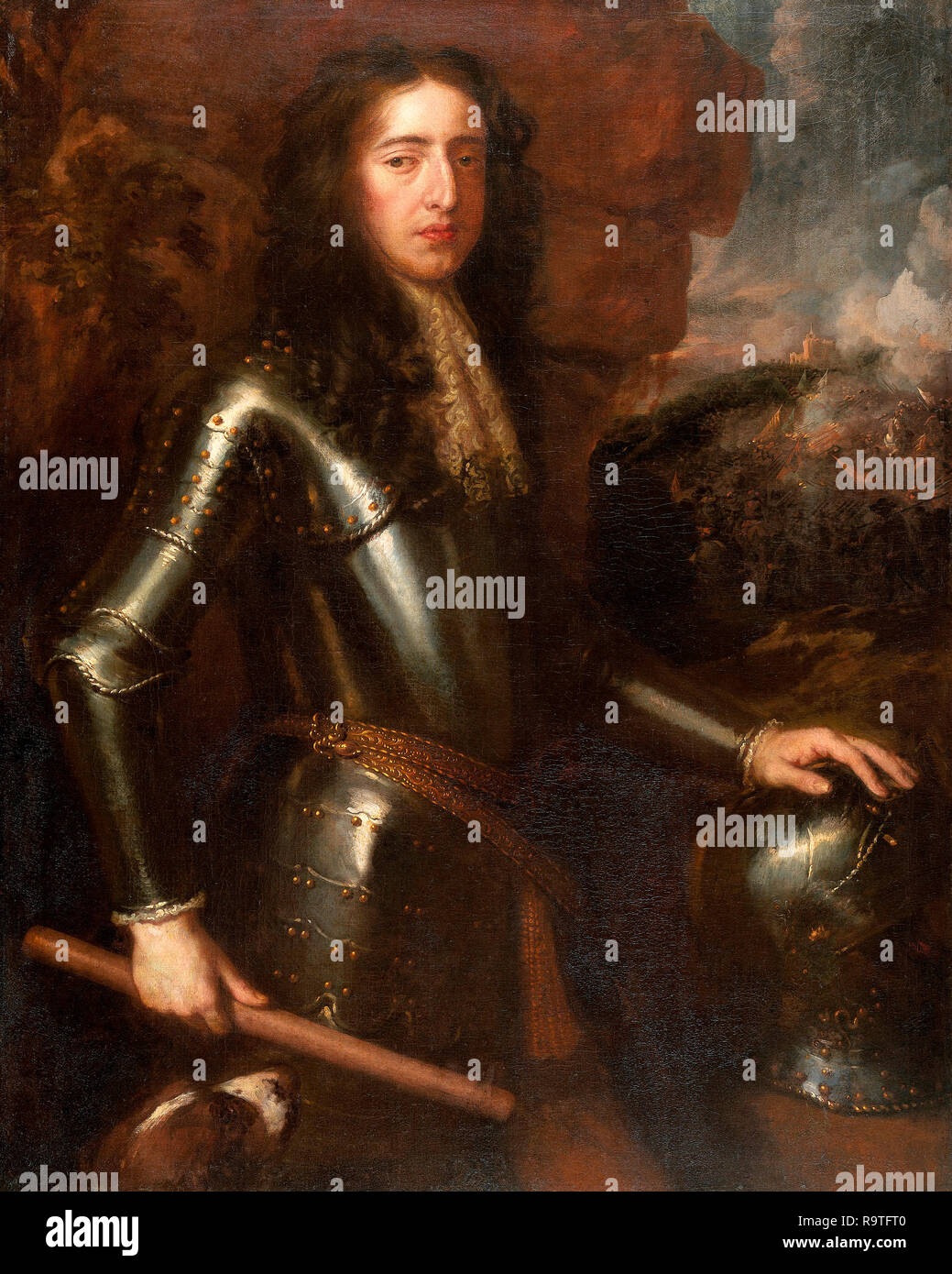 Wilhelm III (1650-1702), Prinz von Oranien. Stadholder, seit 1689 auch König von England, ca. 1685 Stockfoto