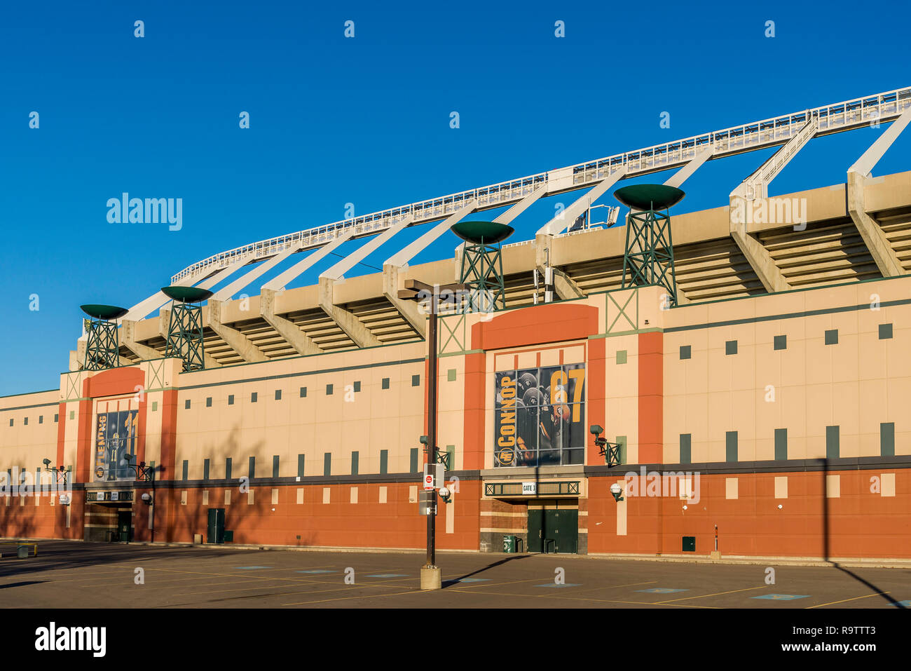 Commonwealth Stadium, Edmonton, Alberta, Kanada. Stockfoto