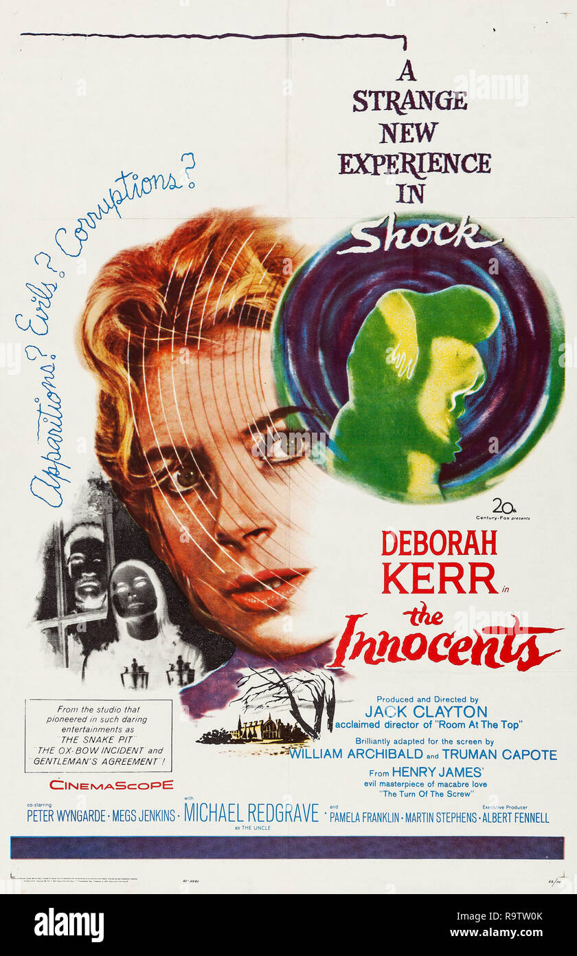 Die Unschuldigen (Twentieth Century Fox, 1962) Poster Deborah Kerr Datei Referenz # 33635 926 THA Stockfoto