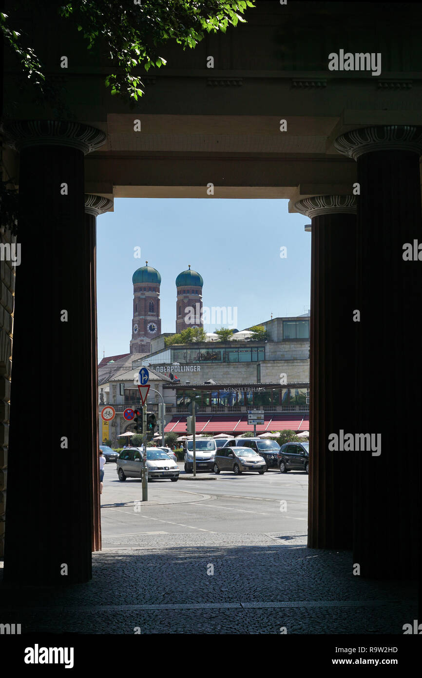 Frauenkirche München, Bayern, Deutschland Stockfoto