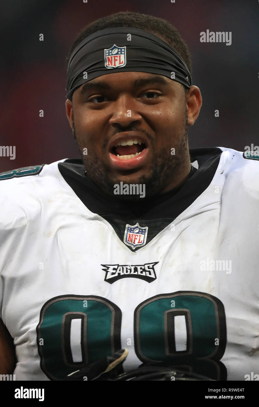 Bruce Hector, Philadelphia Eagles Stockfoto