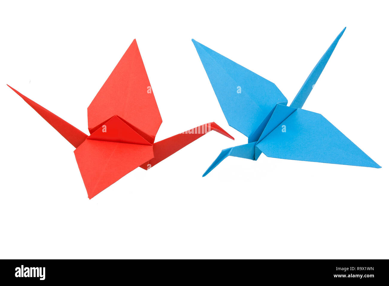 Origami Kraniche Stockfoto Bild 229838945 Alamy