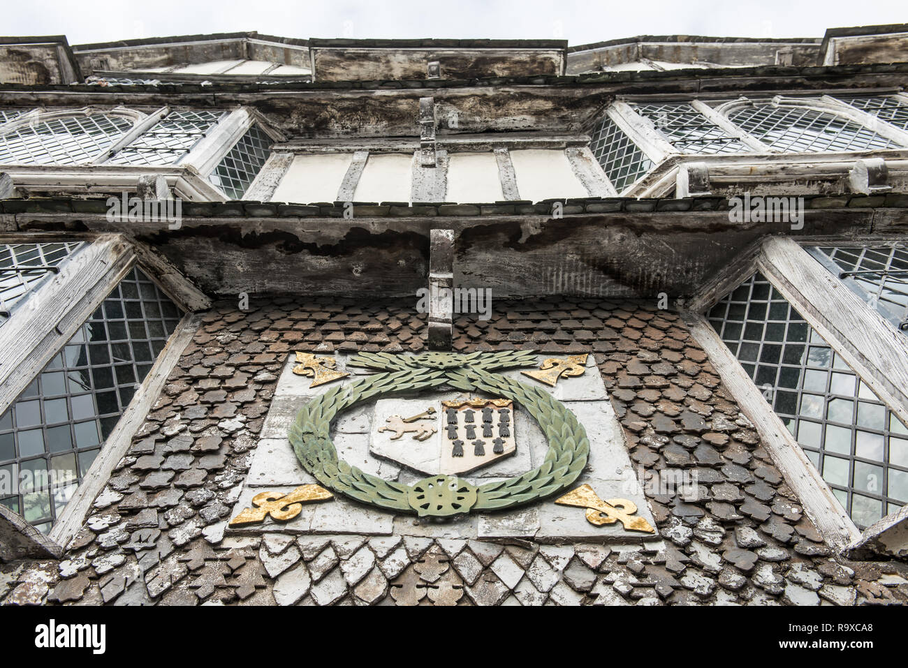 Tudor House, Exeter Stockfoto