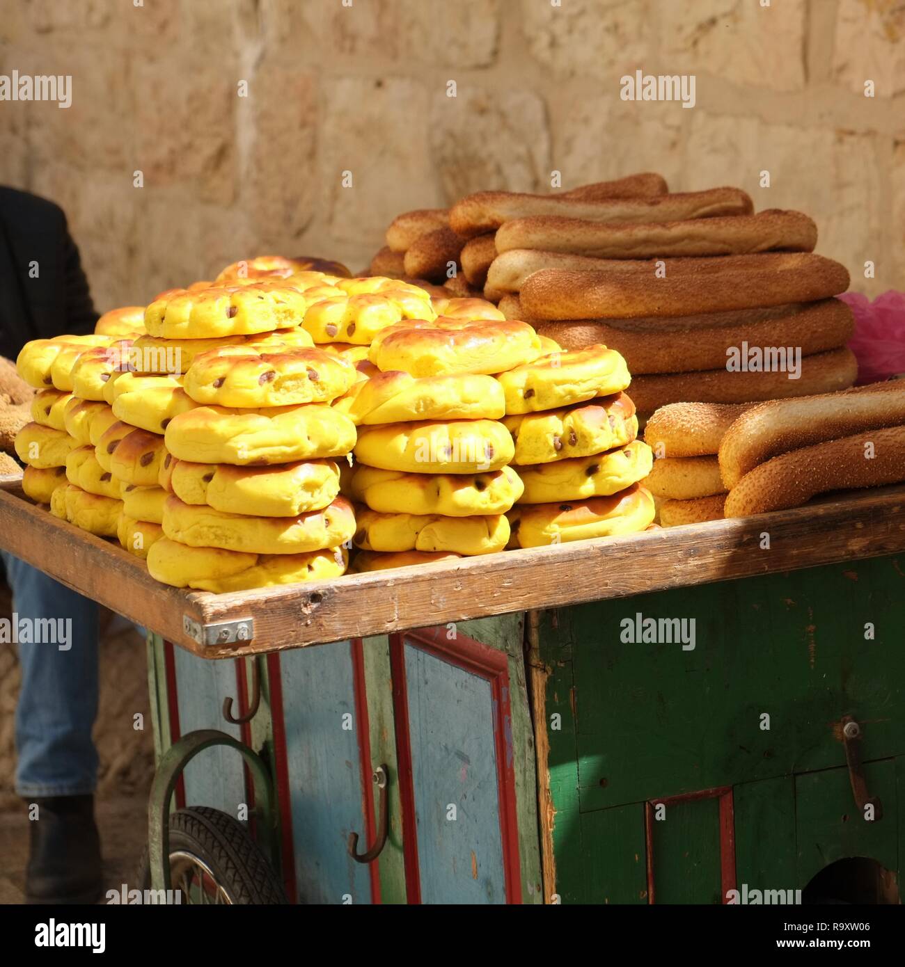 Brot ausgeht, Jerusalem. Stockfoto
