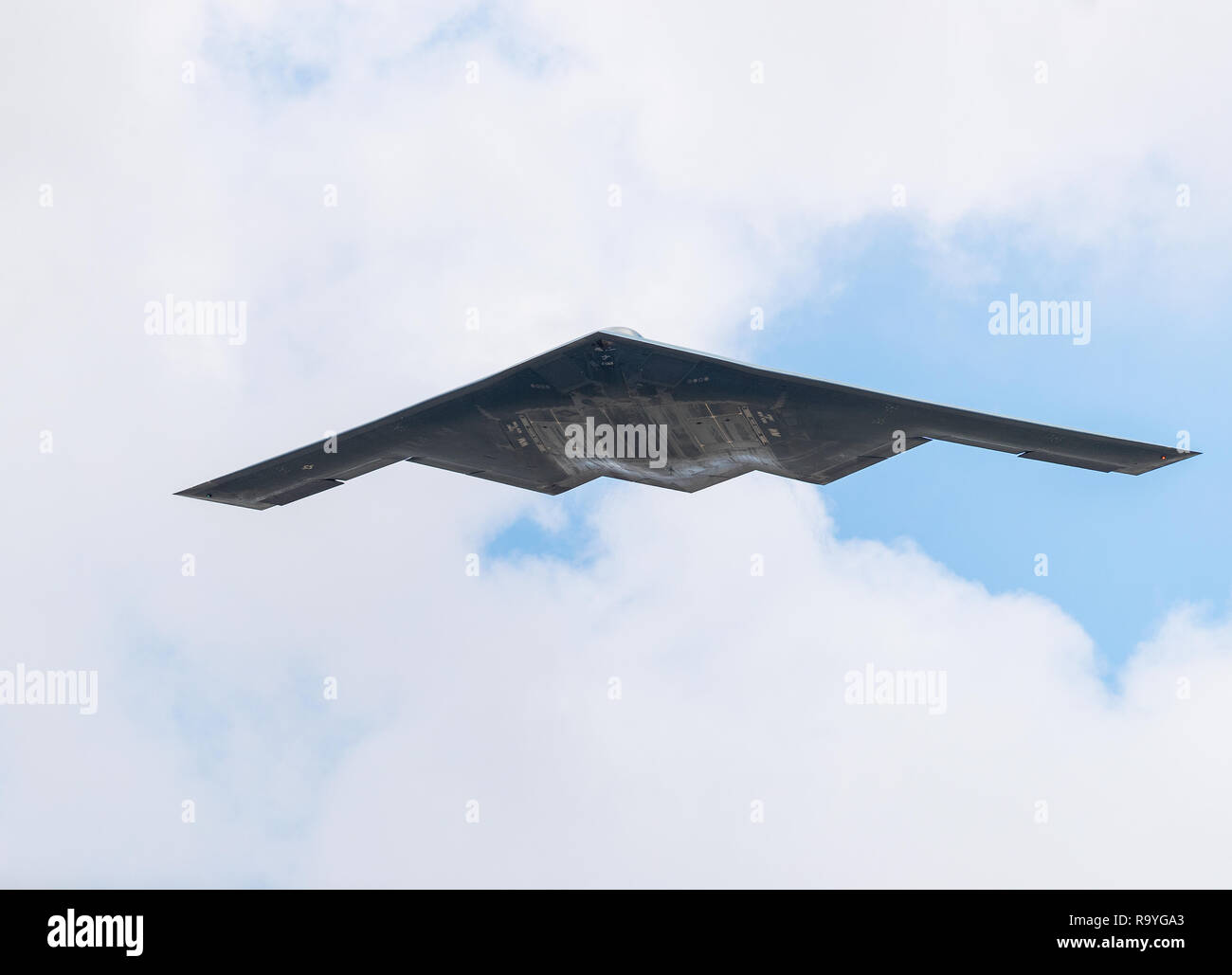 Nach einem langen Flug über den Atlantik sie RIAT 2018 wird angezeigt Stockfoto