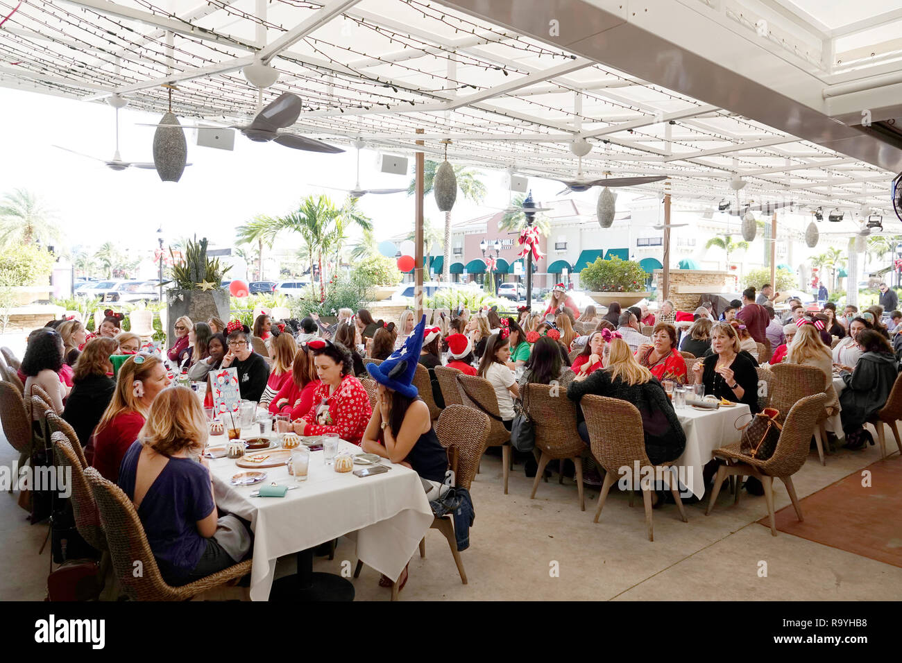 Fort Ft Lauderdale Florida Restaurant Restaurants Stockfotos