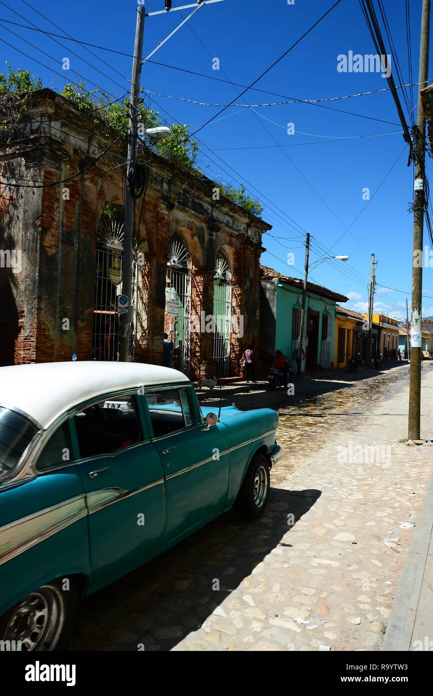 Jahrgang kubanische Auto Stockfoto