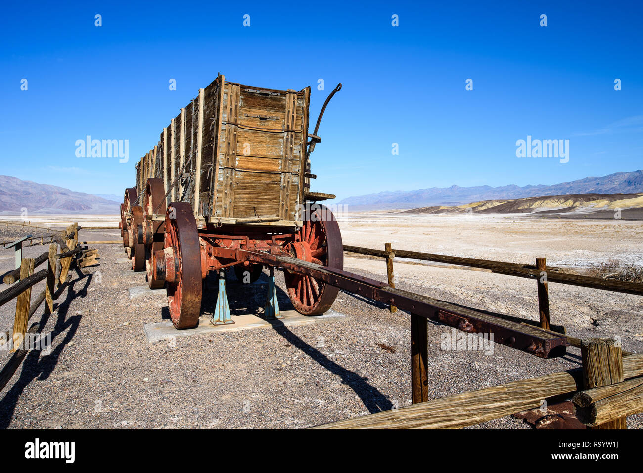 20 Mule Team Borax Wagon Stockfoto