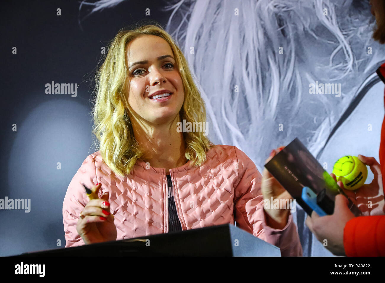 Portrait der Ukrainischen tennis player Elina Svitolina Stockfoto