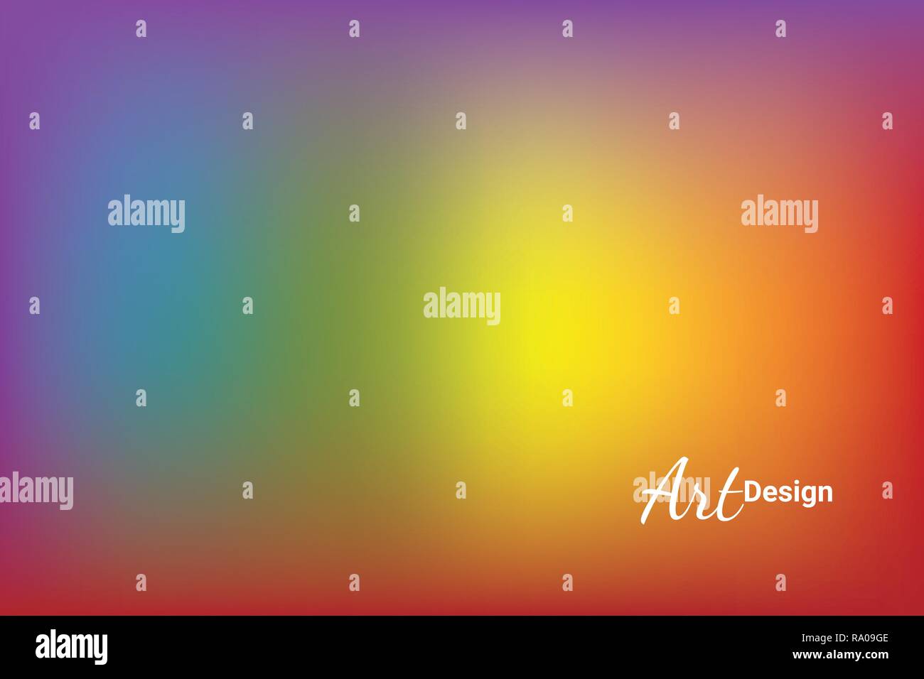 Abstrakte verschwommen Verlaufsgitter Hintergrund. Bunte smooth banner Vorlage Stock Vektor