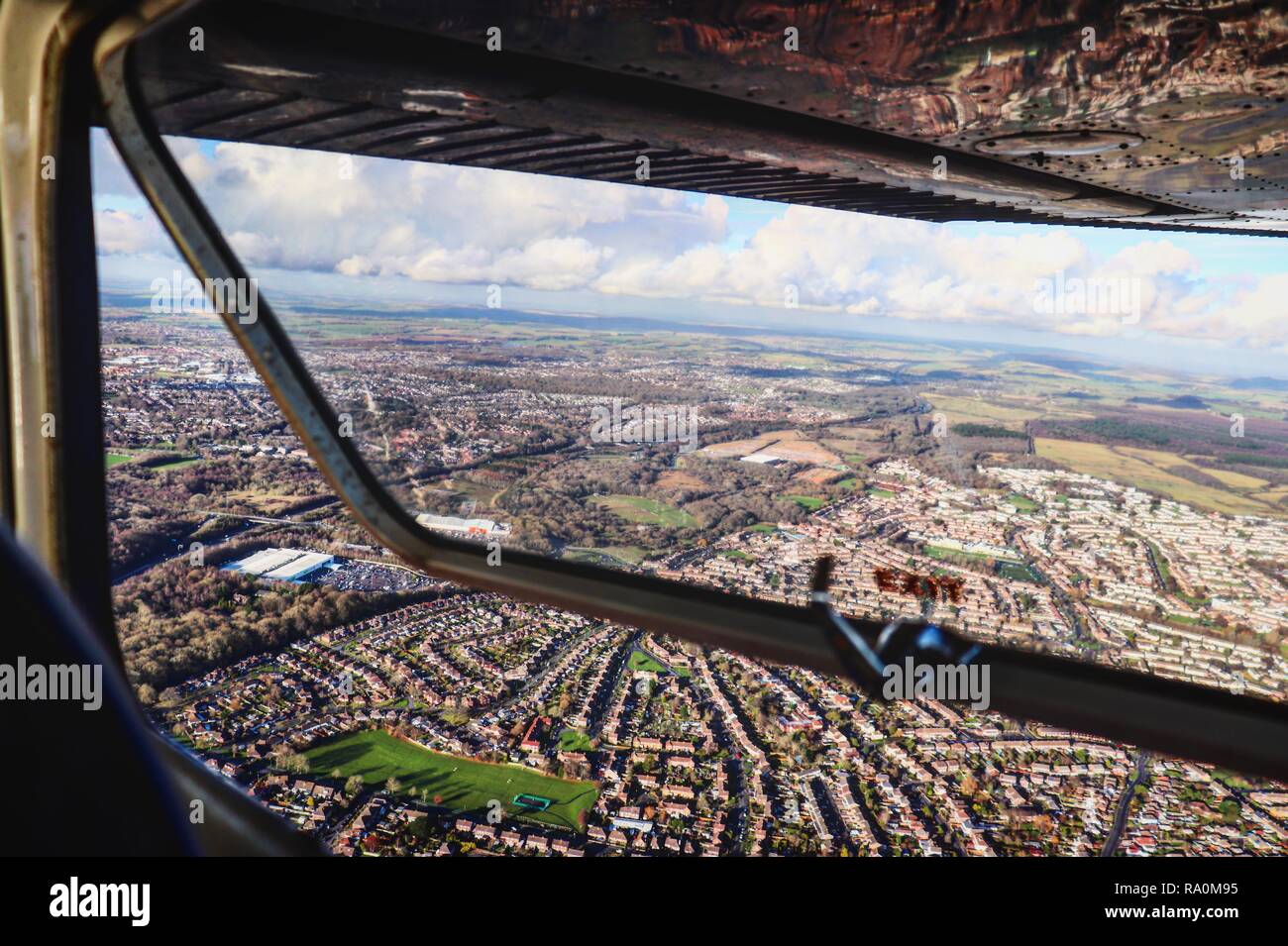 Hampshire aus der Luft Stockfoto