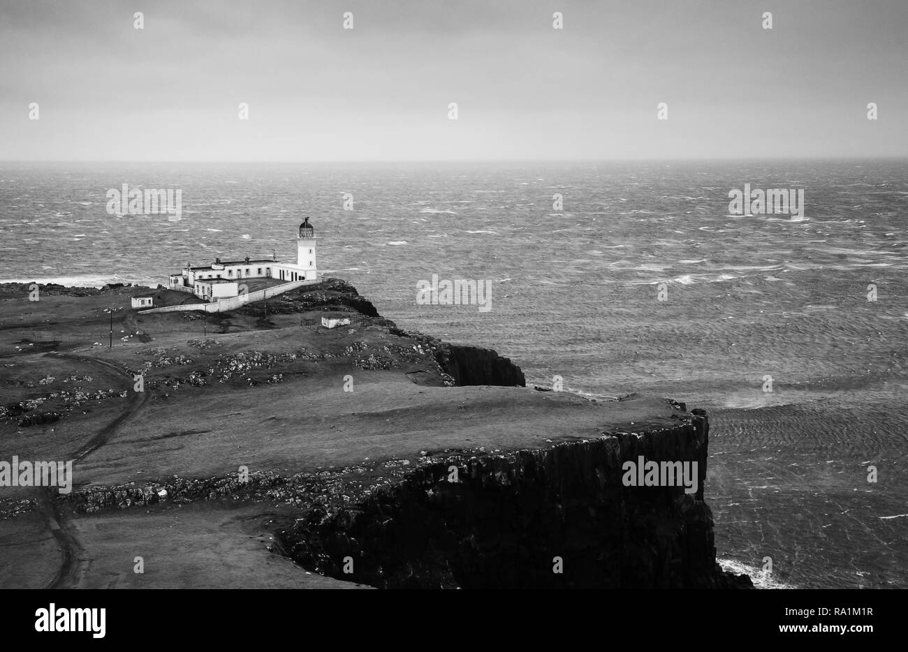Foto: © Jamie Callister. Neist Point Lighthouse, Isle of Skye, North West Schottland, 28. November 2018. [Keine] [Bilder] Gesamt Stockfoto