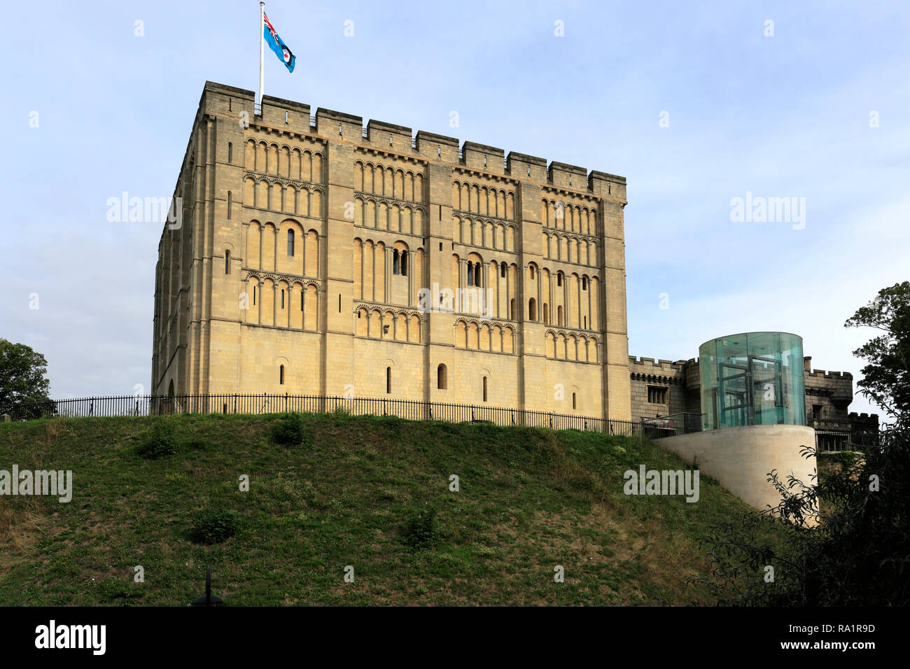 Anzeigen Von Norwich Castle Die Nun Die Art Gallery Und Museum Von Norwich Norfolk County England Grossbritannien Stockfotografie Alamy