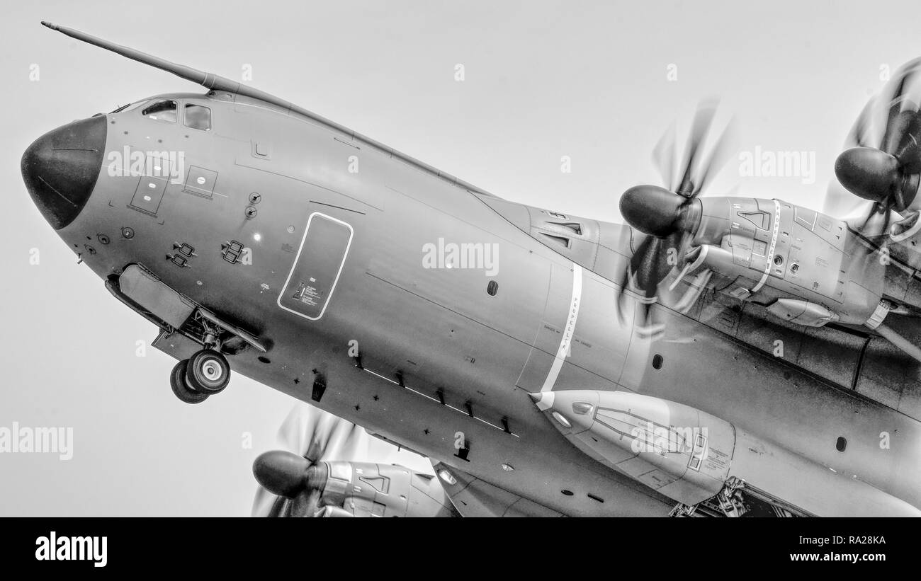 RAF Airbus 400m Atlas auf der RIAT Stockfoto