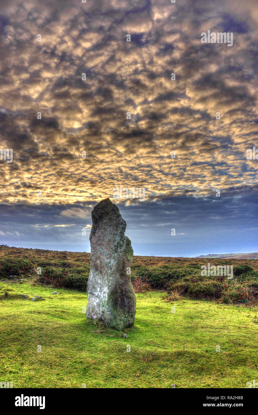 Megalith Menhir Stockfotos & Megalith Menhir Bilder Alamy