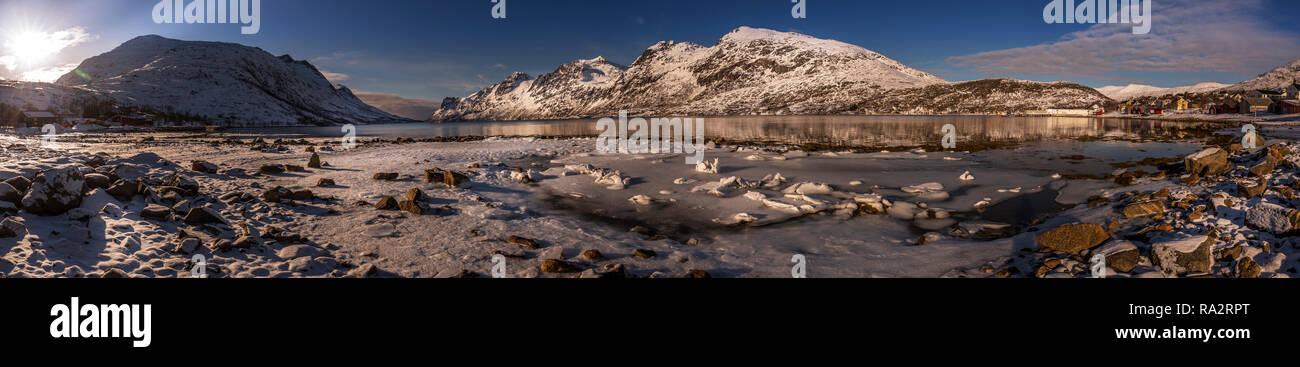 Reise in Tromsø, Norwegen Stockfoto