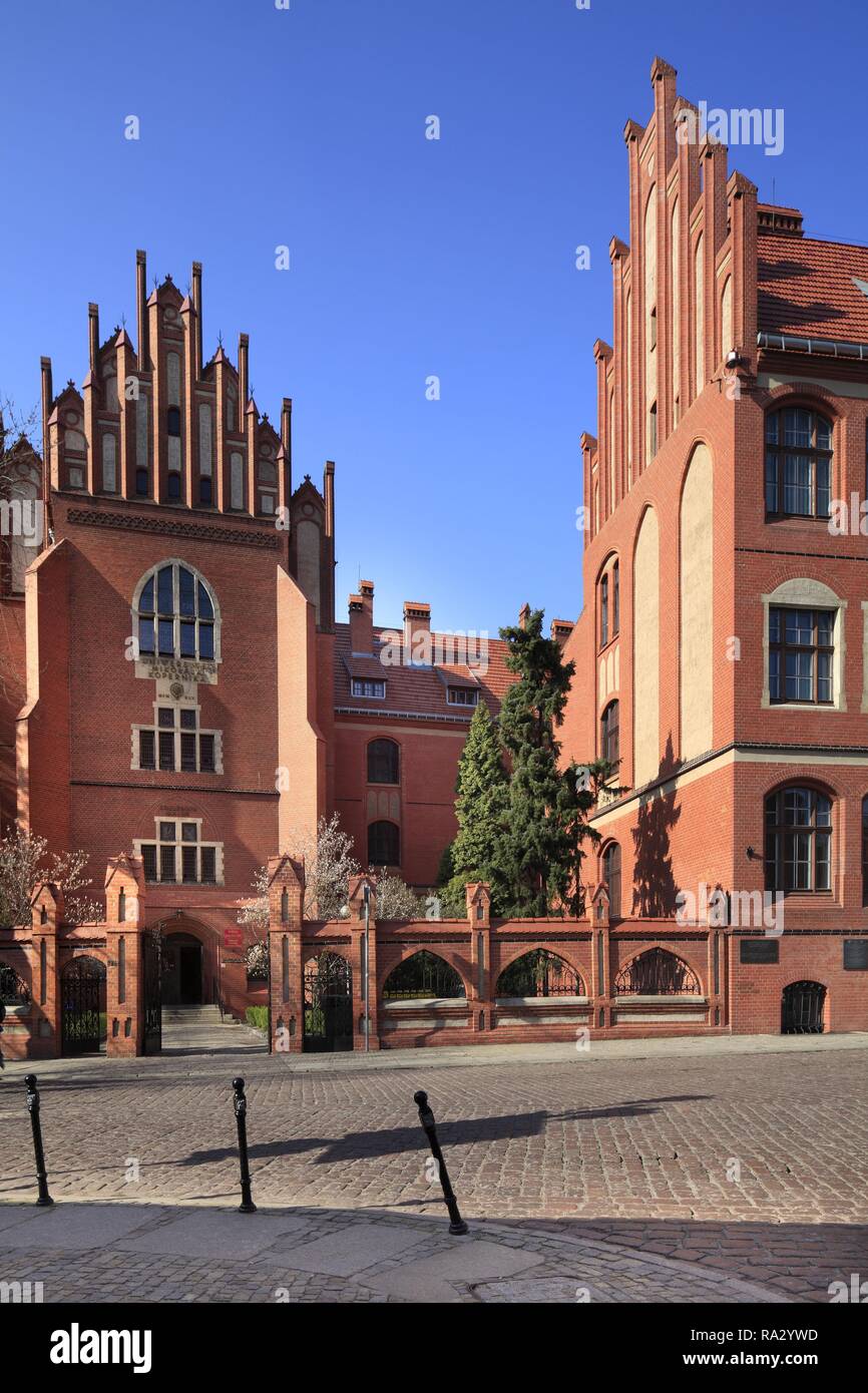 Polska - Großpolen - Torun - Uniwersytet im. Mikolaja Kopernika Polen - Großpolen - Torun - Mikolaj Kopernik Universität Stockfoto