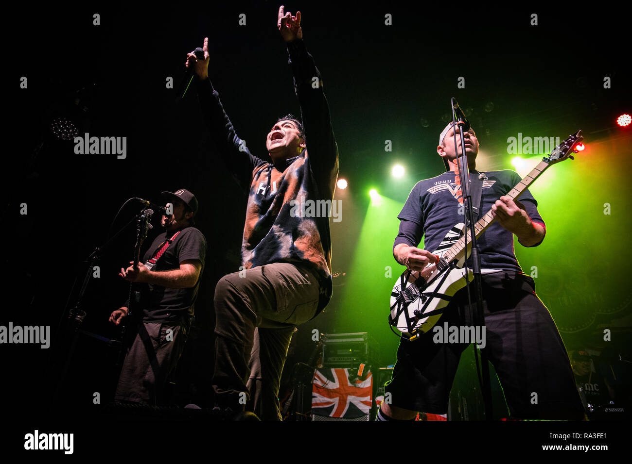 Zebrahead live bei O2 Ritz Manchester november 2018 Stockfoto