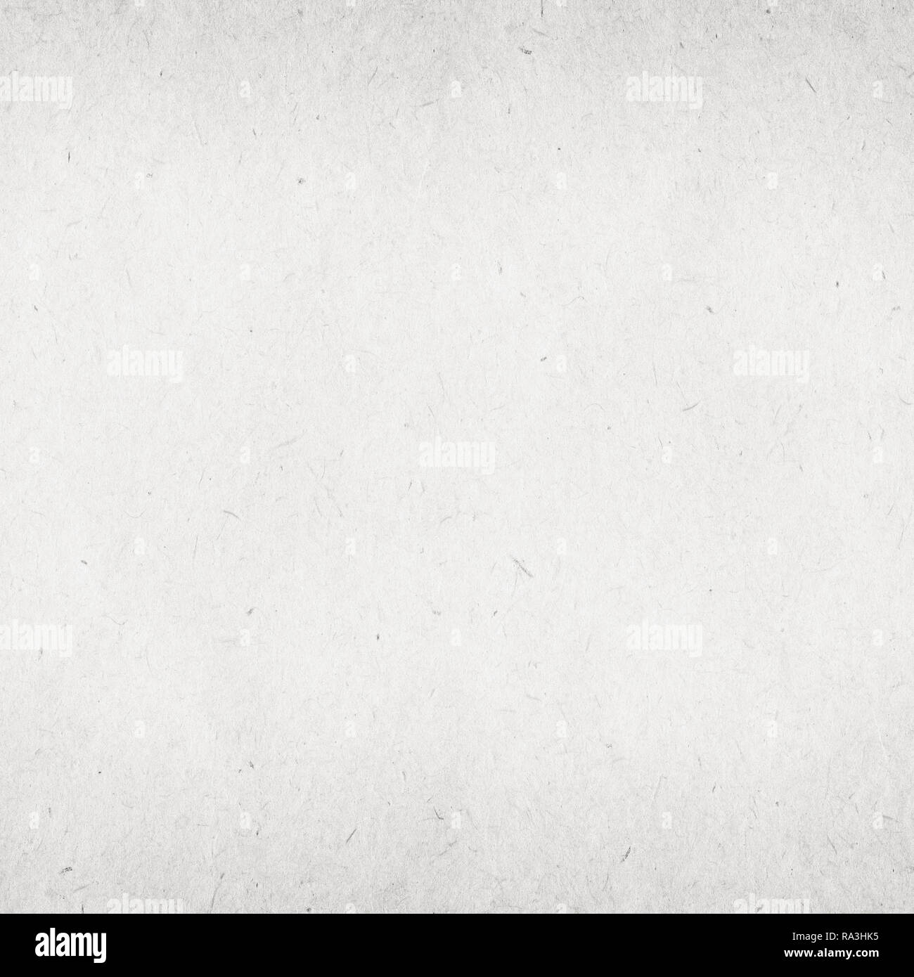 Weißes Quadrat rauhes Papier Textur, hellen Hintergrund für Text Stockfoto