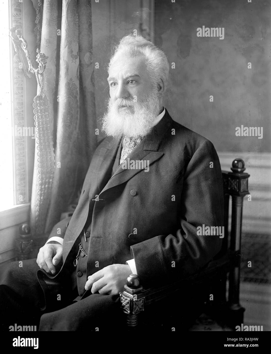 Alexander Graham Bell, Erfinder Des Telefons. 1905-1922 Stockfotografie -  Alamy